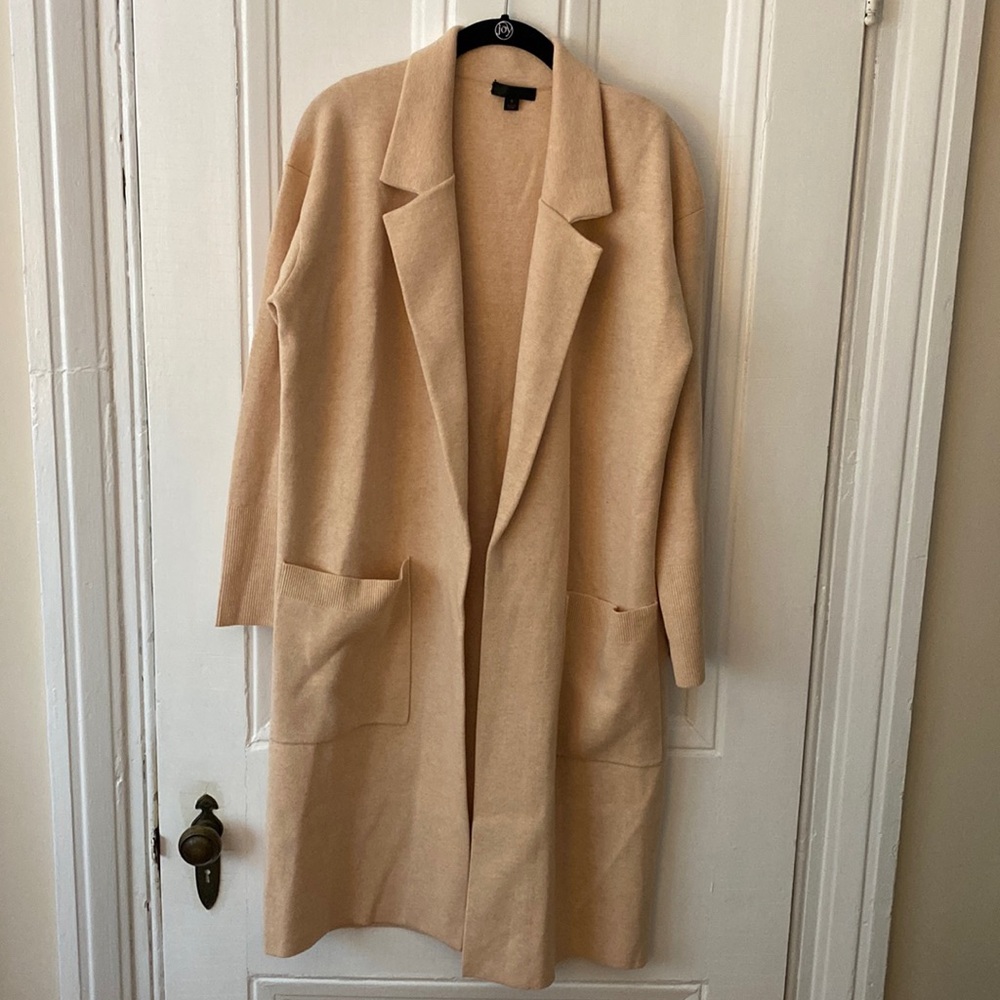 JCrew Ella Open Front Sweater Blazer